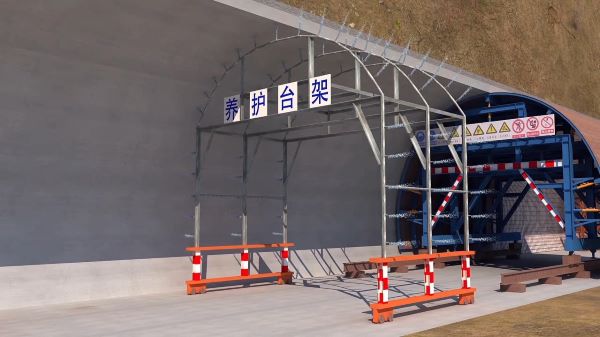 西安区隧道施工动画制作公司 - 隧道施工工艺和施工方法 - 隧道施工汇报动画视频 - bim 工程施工动画